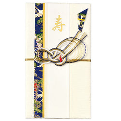 Enveloppe d'Etrennes Japonaise - Grue Bleue | Moshi Moshi Papeterie