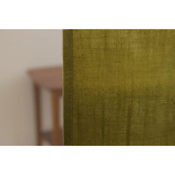 Noren Rideau Japonais Lin - Vert Indigo | Moshi Moshi Paris