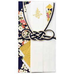 Enveloppe d'Etrennes Hachiro - Navy | Moshi Moshi Paris Japan