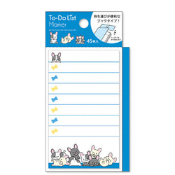 To Do List Marker Japonaise - Bulldog | Moshi Moshi Paris 