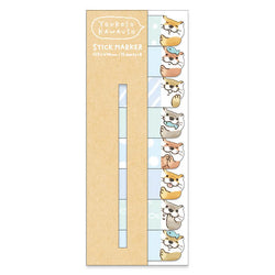 Marque Page Sticker Loutre - Kawaii et Design | Moshi Moshi Paris