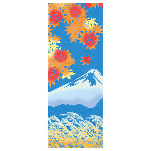 Tenugui Fuji Autumn - Made in Japan | Moshi Moshi Paris