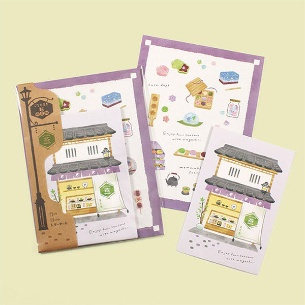 Lot de papier à lettre + enveloppes + stickers - Lapin - Midori