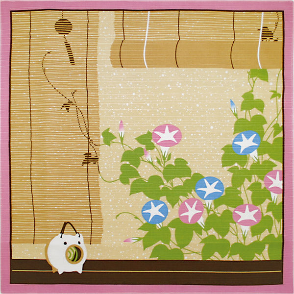 Furoshiki Katori Buta - Summer Morning | Moshi Moshi Paris Japon