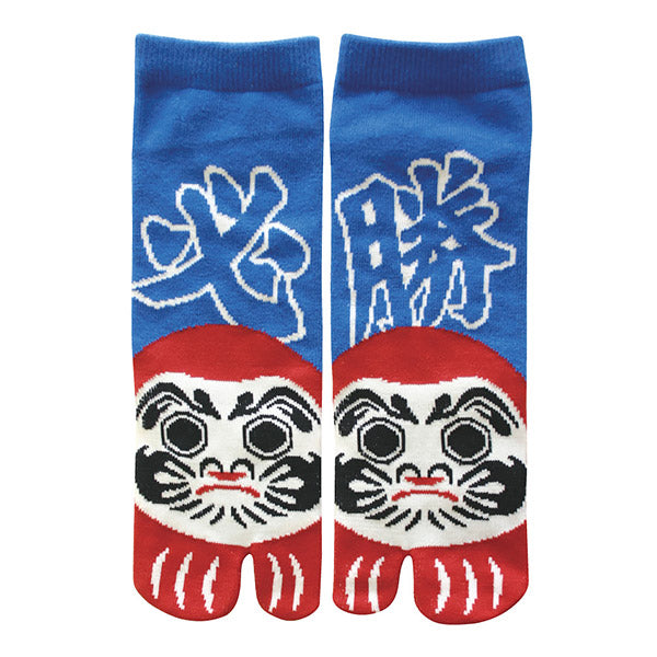 Chaussette Tabi - Daruma Bleu | Moshi Moshi Boutique Paris