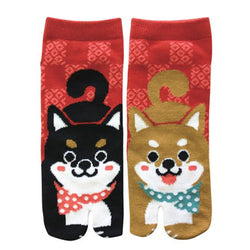 Chaussette Tabi - Shiba Inu | Moshi Moshi Boutique Paris