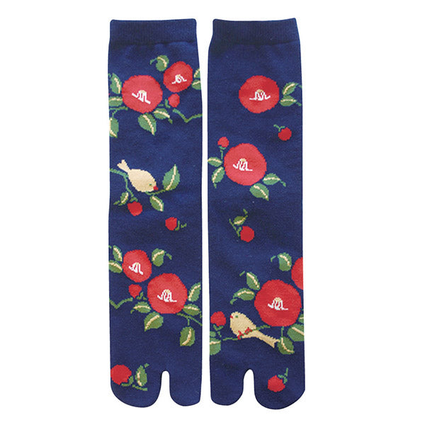 Chaussette Tabi - Camélia & Birds | Moshi Moshi Boutique Paris 