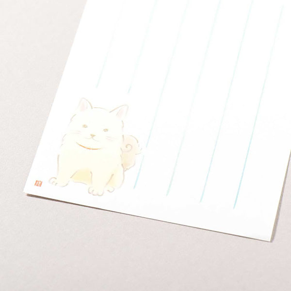 Mini Carnet Papier Lettre Fumi - Little Dog | Moshi Moshi Paris