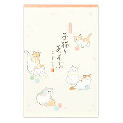 Carnet Papier Lettre Chat - Japan | Moshi Moshi Papeterie Paris