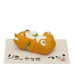 Figurine Shiba Nori - Relax Wan | Moshi Moshi Paris Japan