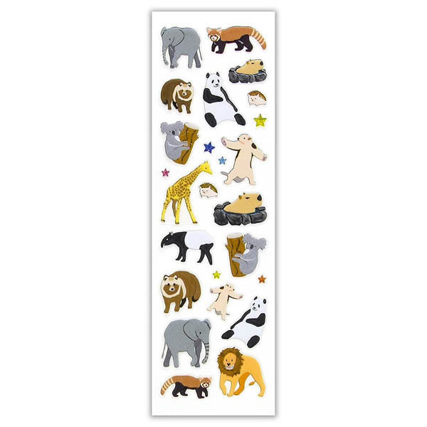 Stickers Seal Animal - Made in Japan | Moshi Moshi Papeterie Paris