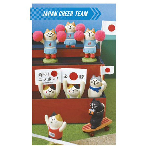 Figurine Chat Drapeau - Déco Japonaise | Moshi Moshi