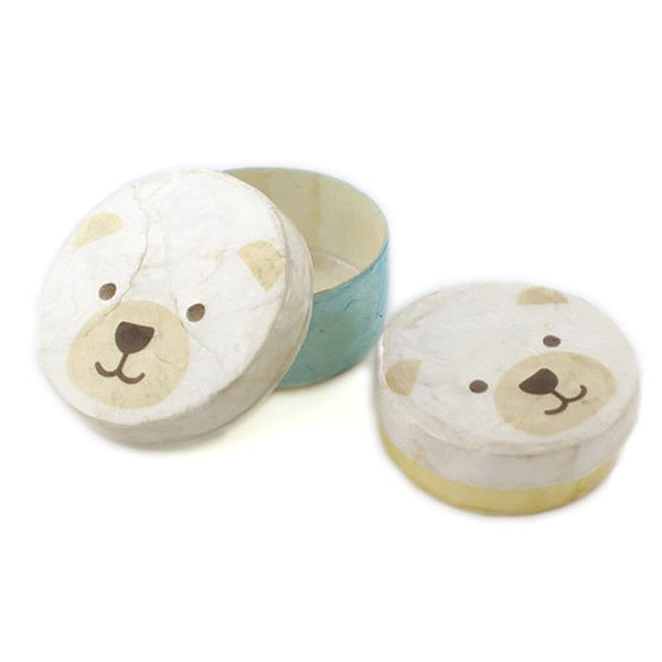 Boite Ours - Nacre Capiz | Moshi Moshi Paris Japon