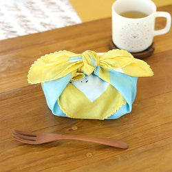 Furoshiki Ours Polaire - Jaune, 52x52cm