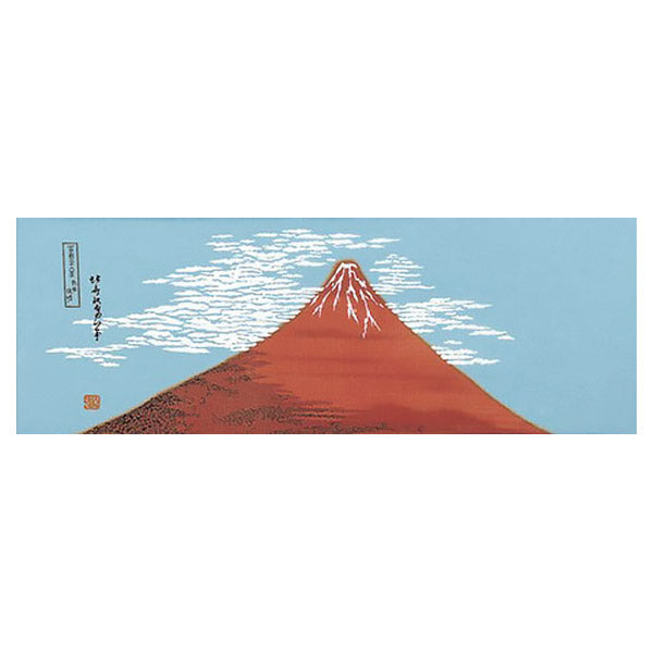 Tenugui Mont Fuji - Estampe Hokusai | Moshi Moshi Paris