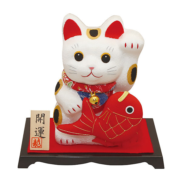 Chat Maneki Neko Carpe - Prospérité | Moshi Moshi Boutique Paris