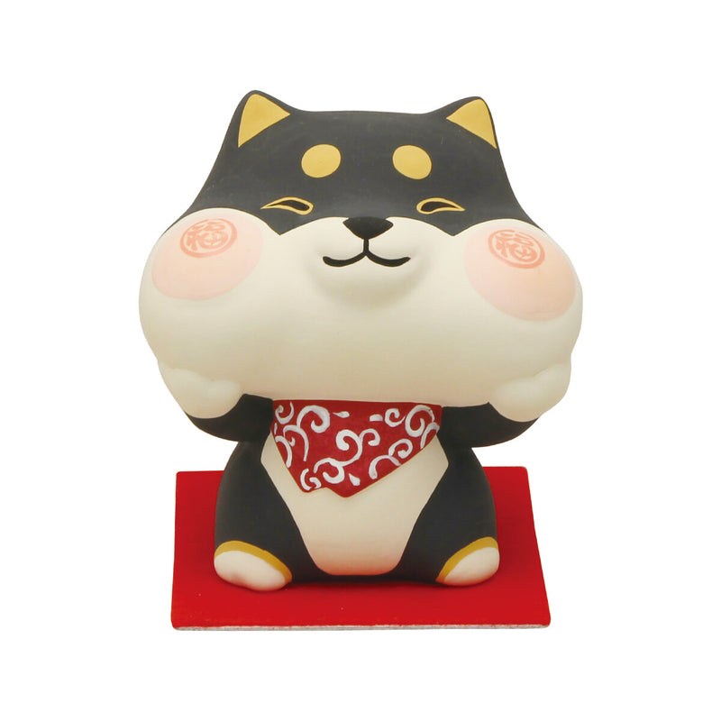 Figurine Shiba Plump Black - Kawaii | Moshi Moshi Paris Japan