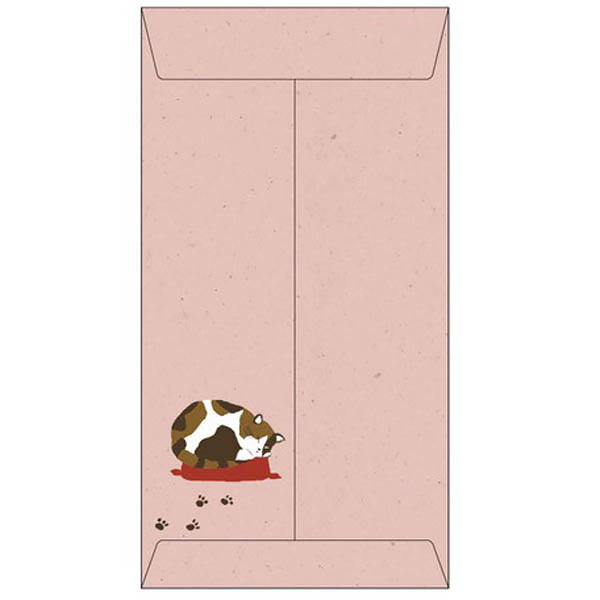 Enveloppe Japonaise - Chat Rest | Moshi Moshi Papeterie Kawaii