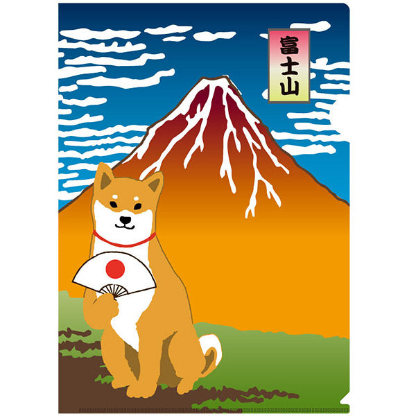 Porte Document Shibata - Mont Fuji | Moshi Moshi Paris Japan