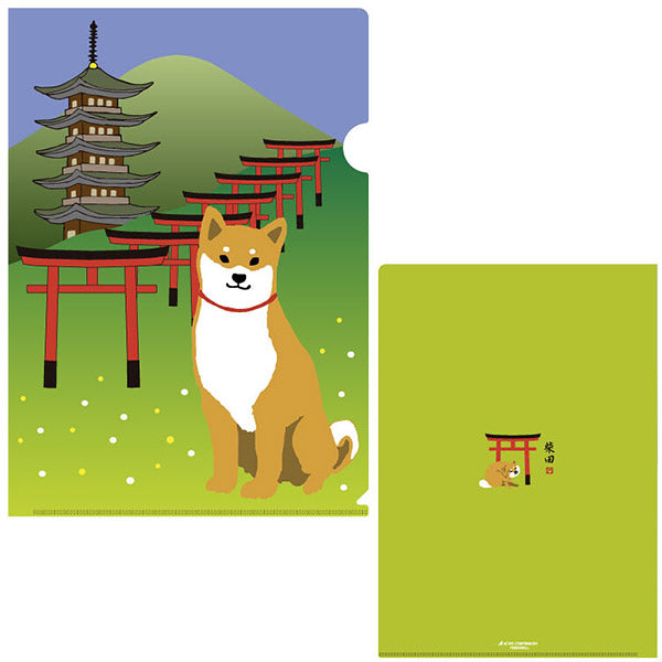 Porte Document Shibata - Torii Gate | Moshi Moshi Paris Japan