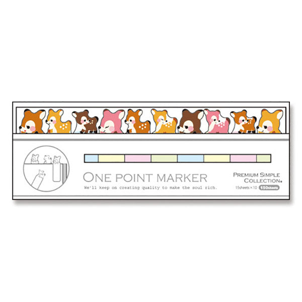 Marque page Sticker Bambi - Made in Japan | Moshi Moshi Paris