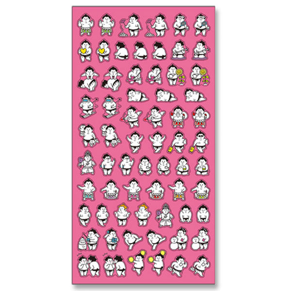 Stickers Puchi Puchi - Sumo | Moshi Moshi Papeterie Japonaise