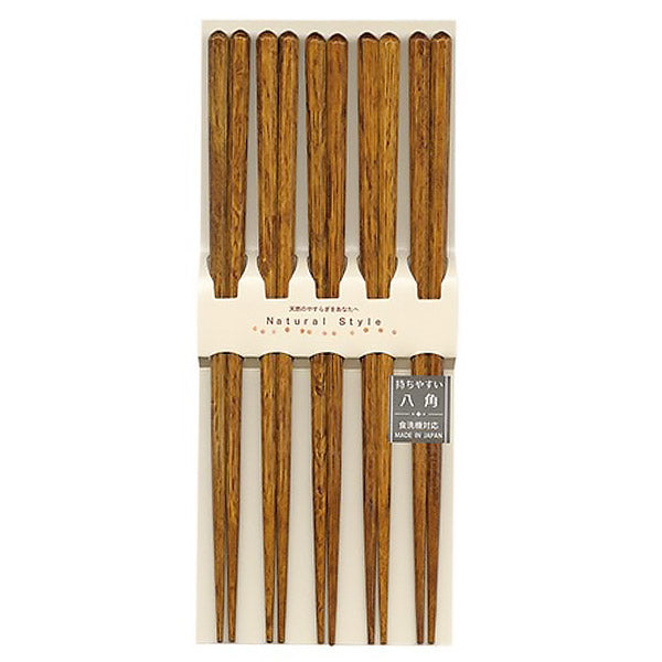 Coffret Baguettes Japonaises Kanako - Bois Naturel | Moshi Moshi Paris