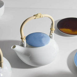Théière Miyama Bleue - Porcelaine Japonaise | Moshi Moshi Paris