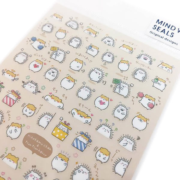 Stickers Hamster - Puchi Puchi | Moshi Moshi Papeterie Japonaise