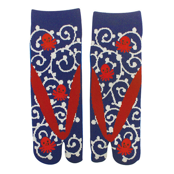 Chaussette Tabi - Karakusa Octopus | Moshi Moshi Boutique Paris