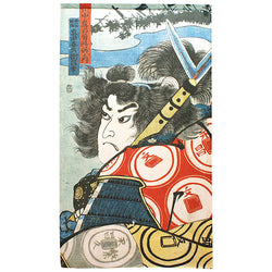 Noren Jeune Samouraï - Utagawa Kuniyoshi | Moshi Moshi Paris Japan