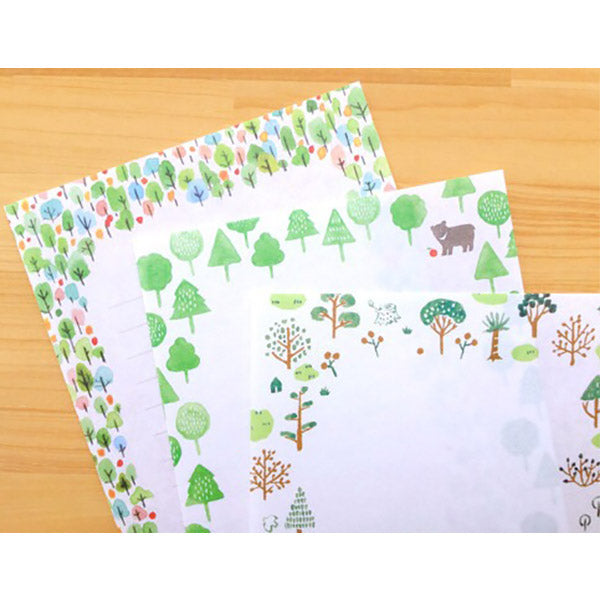 Papier Lettre Enveloppe Japonais - Michikusa Lapin