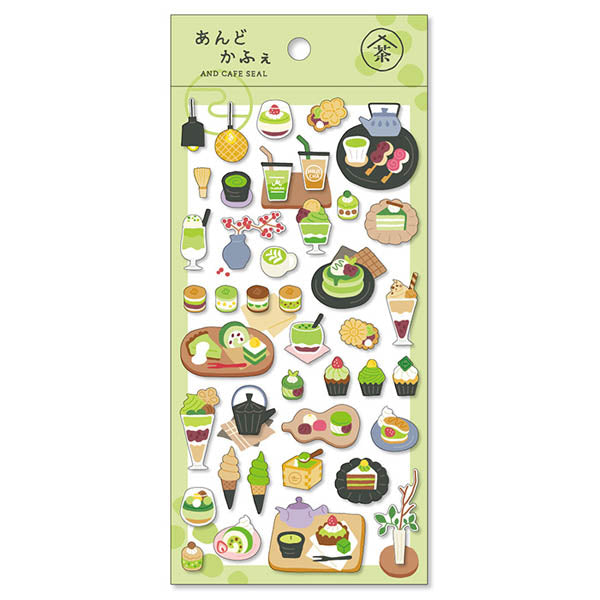 Stickers Foodies - Dessert Japonais | Moshi Moshi Papeterie Kawaii