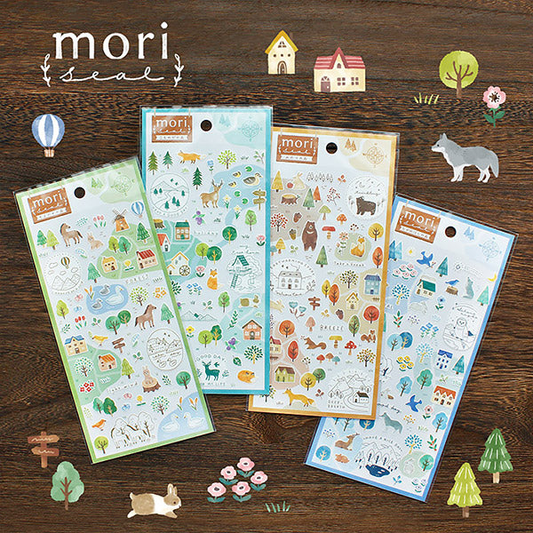 Stickers Forest - Kawaii | Moshi Moshi Papeterie Japonaise 