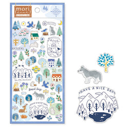 Stickers Japonais - Forest Sunlight | Moshi Moshi Papeterie Japonaise 