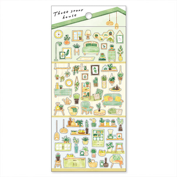 Stickers Story House - Kawaii | Moshi Moshi Paris Japan
