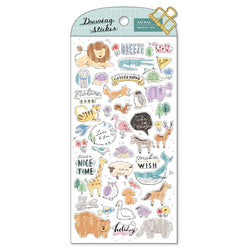 Stickers Animal - Made in Japan | Moshi Moshi Papeterie Kawaii