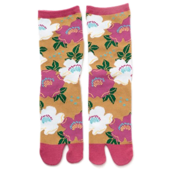 Chaussette Tabi Moutarde - Made in Japan | Moshi Moshi Paris