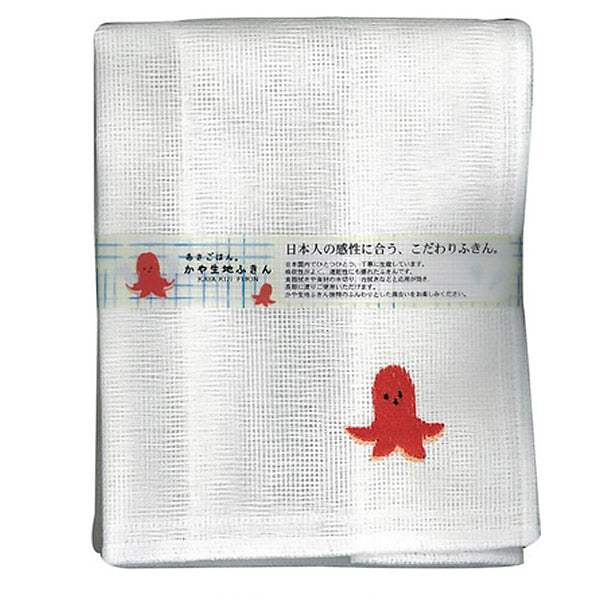 Torchon Absorbant Itadakimasu - Tako | Moshi Moshi Paris Japon
