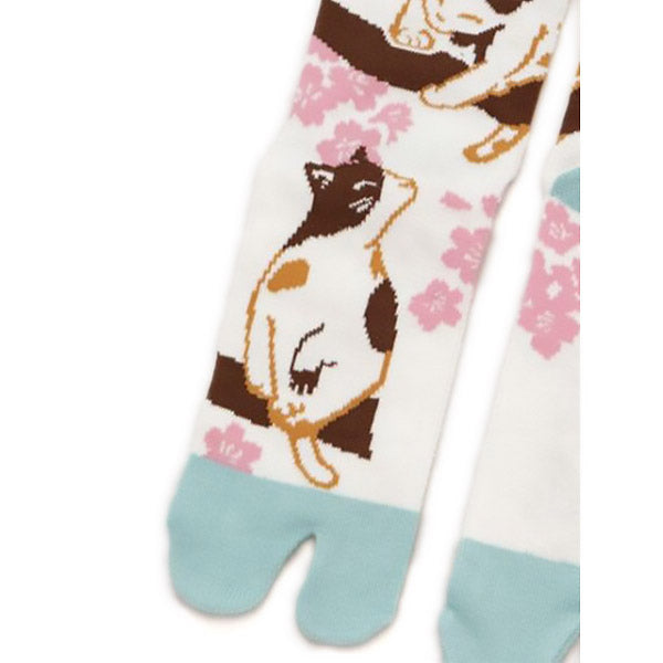 Tabi Chat Sakura - Chaussette Japonaise | Moshi Moshi Paris