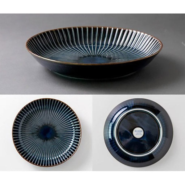 Assiette Japonaise Creuse - Kilin Navy | Moshi Moshi Vaisselle Paris