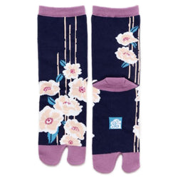 Chaussette Tabi Nara Mauve - Made in Japan | Moshi Moshi Paris