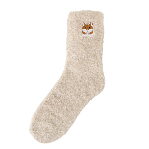 Chaussette D'Intérieur Hamster - Kawaii | Moshi Moshi Paris Japon