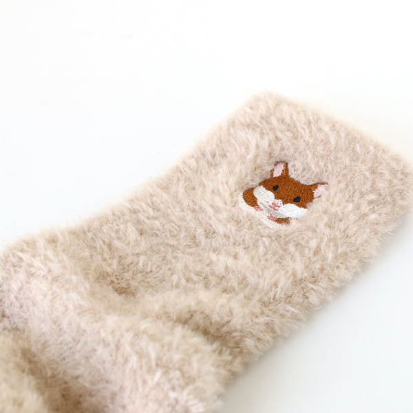 Chaussette D'Intérieur Hamster - Kawaii | Moshi Moshi Paris Japon
