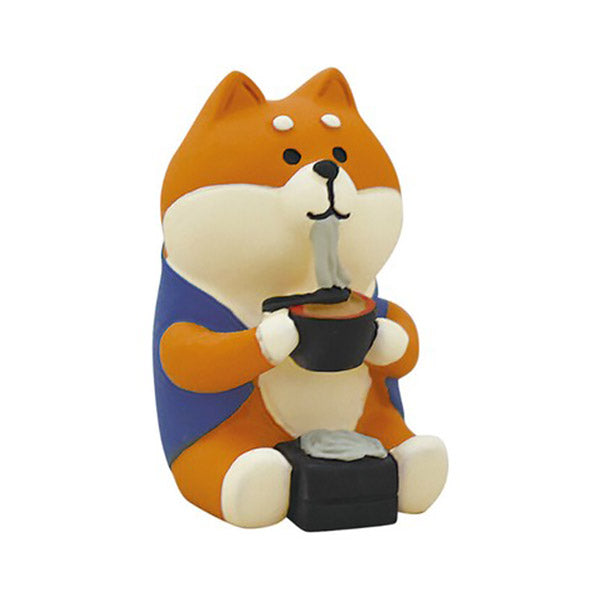 Mini Figurine Shiba Inu Soba - Déco Japonaise | Moshi Moshi 