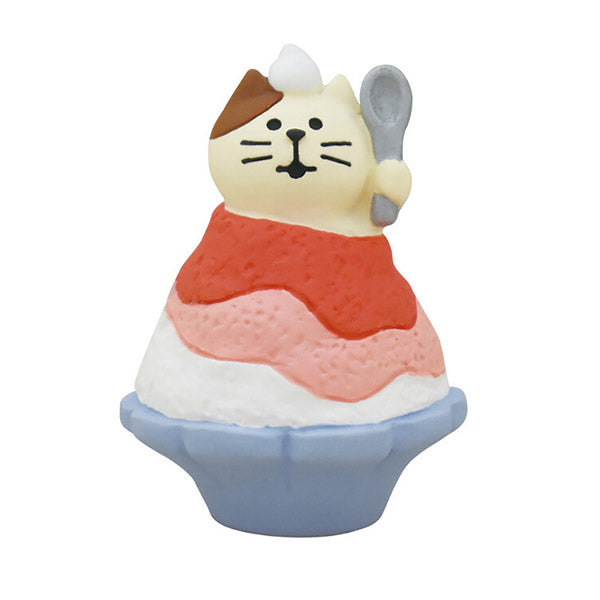 Mini Figurine Chat Strawberry - Déco Japonaise | Moshi Moshi