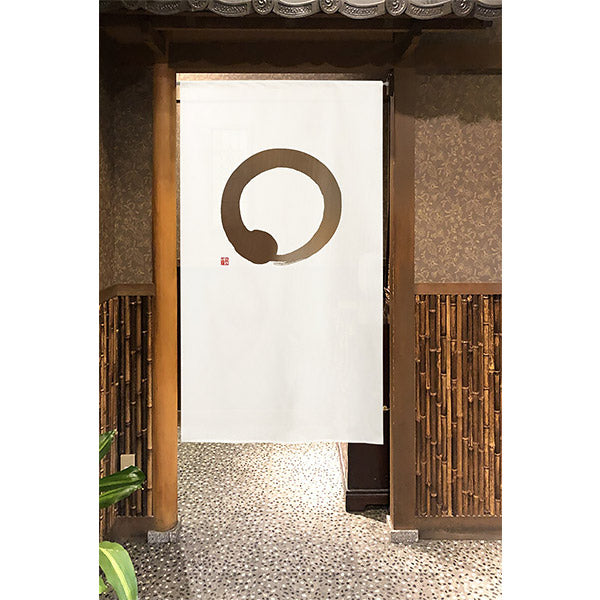 Noren Zen Enso - Décoration Japonaise | Moshi Moshi Paris