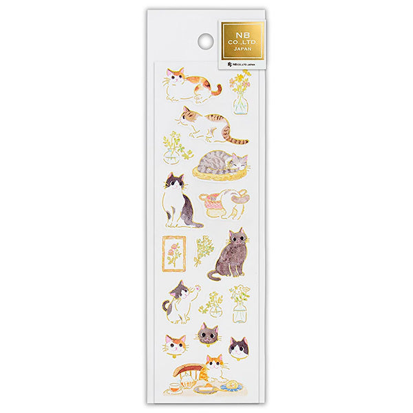 Stickers Chat Good Afternoon - Japanese Seal | Moshi Moshi Paris