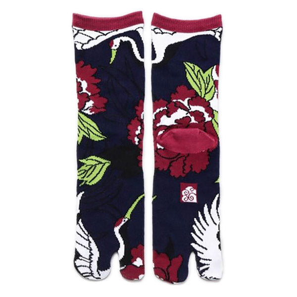 Tabi Grue & Pivoine - Chaussette Japonaise | Moshi Moshi Paris