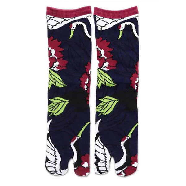 Tabi Grue & Pivoine - Chaussette Japonaise | Moshi Moshi Paris